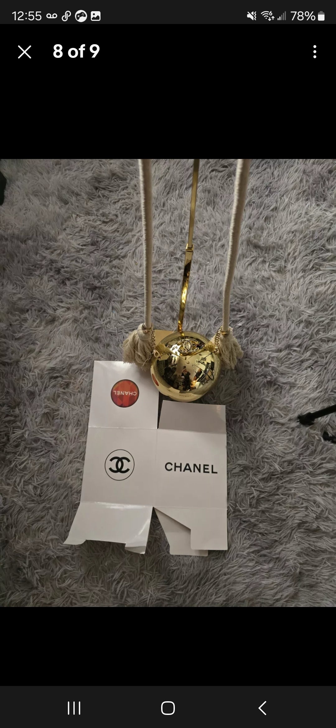 Chanel Limited Edition 2016 Gold CC Rhinestone ✨️ Ball Drop (RARE)(HTF)(BNIB)