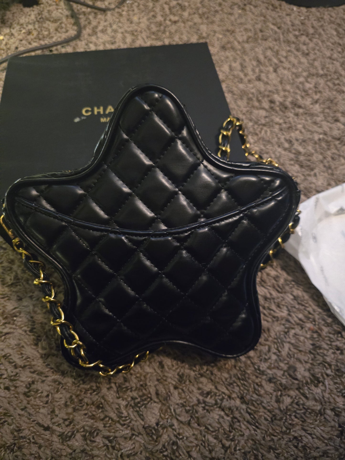 Chanel Makeup CC Quilted Star Crossbody Chain Bag (BNIB)(WITH CARD)